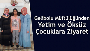 Gelibolu Din Görevlileri Yetim ve Öksüz Çocuklarla
