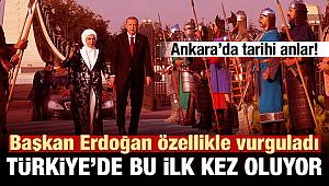 Ankara'da tarihi anlar