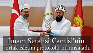 Başkan Erbaş Maksatbek Hacı Toktomushev’i kabul etti.