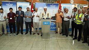 İstanbul'dan ilk hac kafilesi uğurlandı