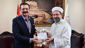 Hisarcıklıoğlu TDV'ye kurban bağışında bulundu