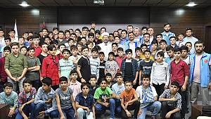 Yaz kampı öğrencilerinden Diyanet’e ziyaret