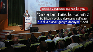 Başkan Yardımcısı Burhan İşliyen, Bayburt da