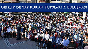 Gemlik de Yaz Kur'an Kursları 2. Buluşması