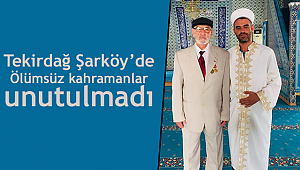 Ölümsüz kahramanlar unutulmadı