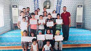 Şarköy'de Yaz Kur'an Kursları Sona Erdi