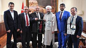 Erbaş;“Filistin, her birimizin yüreğinin bir parçasıdır”