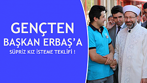 Ordulu Genç ten Başkan ERBAŞ'a Süpriz Teklif