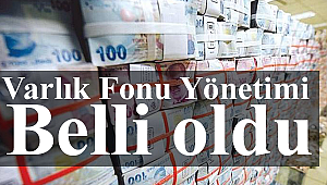 Türkiye Varlık Fonu Yönetimi Belli oldu.