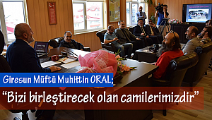 “Bizi birleştirecek olan camilerimizdir