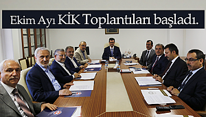 Ekim Ayı KİK Görüşmeleri Başladı