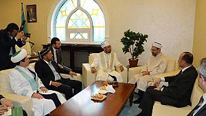 Erbaş Toplumsal Kalkınma Bakanı Kaletayevi Ziyaret Etti