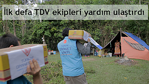 Türkiye Diyanet Vakfından Endonezya'ya insani yardım