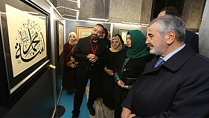 Ayasofya'da "Gençlerin Sanatında Peygamber Sevgisi" konulu sergi