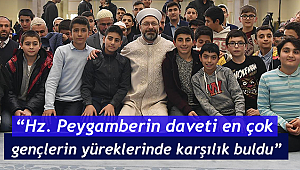 Başkan Erbaş, Ankara’da gençlerle bir araya geldi.