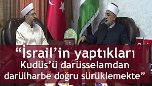 Başkan Erbaş'tan Ürdün Parlamentosuna ziyaret