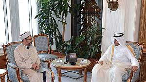 Diyanet İşleri Başkanı Erbaş, Katar’da