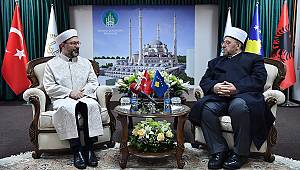 Diyanet İşleri Başkanı Erbaş Kosova’da