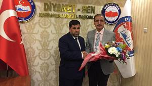 K.Maraş Diyanet-Sen'de Devir Teslim Yapıldı