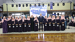 Kütahya'da 41 kız öğrenci için icazet töreni düzenlendi.