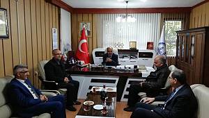 Şehit babasından Siirt Müftülüğüne ziyaret