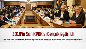 2018'in Son KPDK'sı Gerçekleştirildi