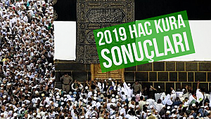 2019 yılı hac kura sonuçları