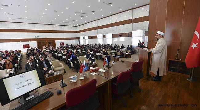 Ankarada Aile ve Dini Rehberlik Büro Koordinatörleri Çalıştayı