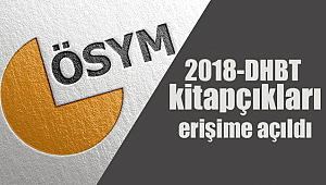 DHBT kitapçıkları erişime açıldı