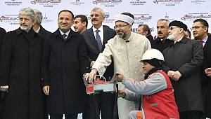 Gülhane Camii’nin temeli dualarla atıldı