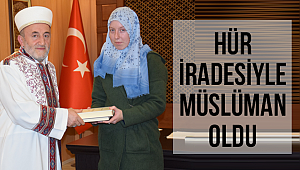 Rus Alina Bekdemir İslamiyet’i seçti