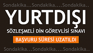 Yurtdışı Sözleşmeli Din Görevlisi Sınavı ilanı