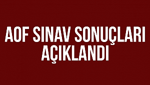 AOF Güz Dönemi Sınav Sonuçları Açıklandı