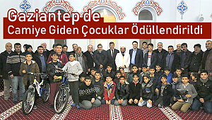Camiye Giden Çocuklar Ödüllendirildi