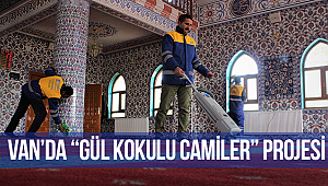Van da“Gül Kokulu Camiler” projesi