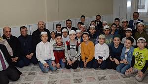 Başkan Bakıcı minik hafızlar ile bir araya geldi