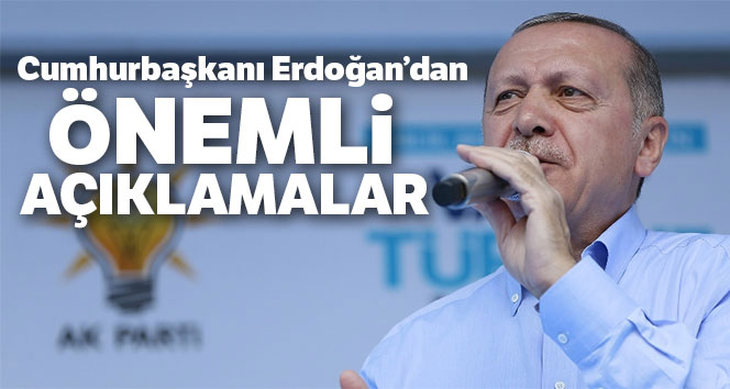 Cumhurbaşkanı Erdoğan'dan AKM temel atma töreninde önemli mesajlar!