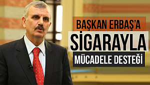 Doktor Erdöl den Erbaş’a Sigarayla Mücadele Desteği