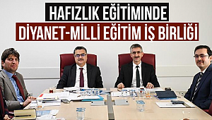 Hafızlık eğitiminde Diyanet-Milli Eğitim iş birliği