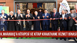 K.Mararaş'a Kitapevi ve Kitap Kıraathane hizmet binası
