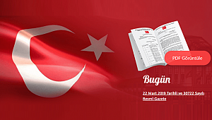 22.03.2019 Tarihli Resmi Gazete