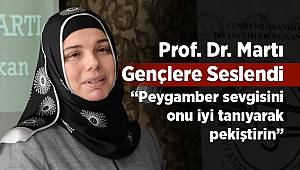 Başkan Yardımcısı Huriye Martı Gençlere Seslendi.