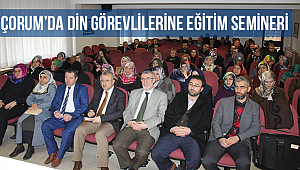 Din görevlilerine eğitim seminerİ