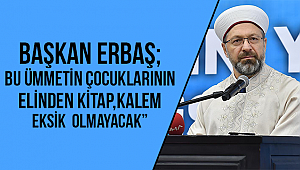 Erbaş ;Kocaeli Dini Yüksek İhtisas Merkezi tanıtım törenine katıldı.
