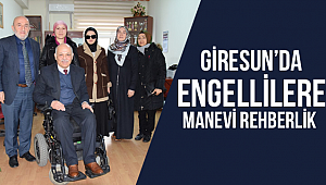 Giresun da Engellilere manevi rehberlik 