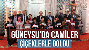 Güneysuda Camiler Çiçek açtı