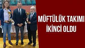 Müftülük Takımı İkinci Oldu