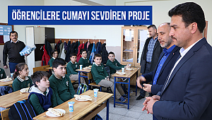 Öğrencilere Cumayı sevdiren proje