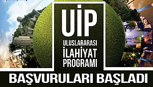 Uluslararası İlahiyat Programı Başvuruları Başladı
