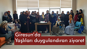 Yaşlıları duygulandıran ziyaret